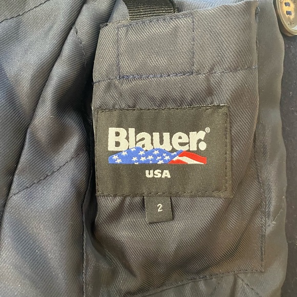 BLAUER USA boys or girls double breasted peacoat NWT - Picture 7 of 10